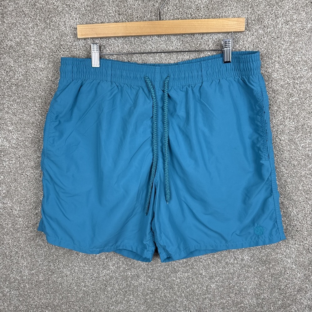 Vilebrequin 6.5" Swim Trunks Panda Print Water Reactive Blue Men's‎ XXL